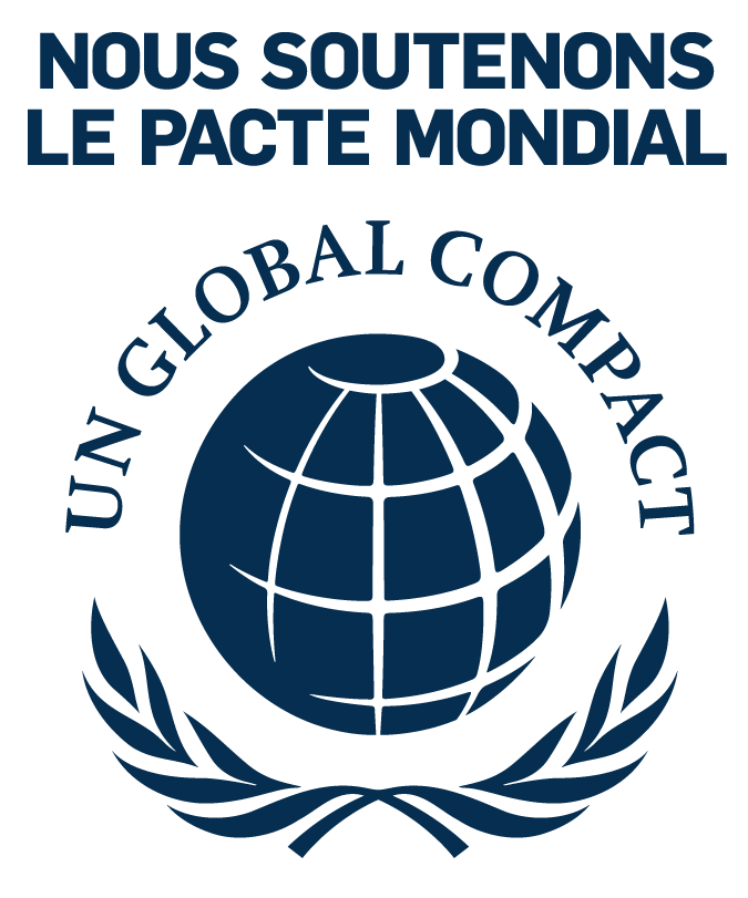 Nous soutenons le Pacte Mondial – UN Global Compact